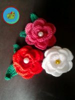 Spilla 3 fiori