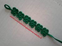 bracciale quadrifoglio